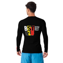 Load image into Gallery viewer, Belgian Sup Tour Black Rash Guard