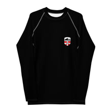 Load image into Gallery viewer, Savoie Paddle Club Men Rash Guard - black - RB logo