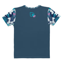 Load image into Gallery viewer, TS Blue Vahiné T-shirt Arapawa