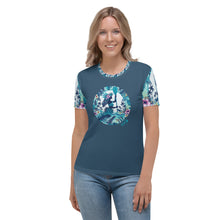 Load image into Gallery viewer, TS Blue Vahiné T-shirt Arapawa