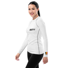 Load image into Gallery viewer, Belgian Sup Tour Women Rash Guard White - Nathalie