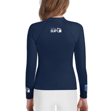 Load image into Gallery viewer, Lycra PVC Navy 8 à 16 ans