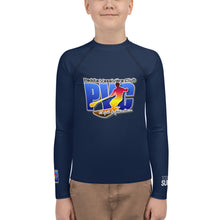 Load image into Gallery viewer, Lycra PVC Navy 8 à 16 ans