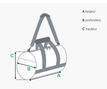 Load image into Gallery viewer, Sac de sport Lacanau Paddle Race