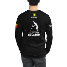 Load image into Gallery viewer, Belgian SUP Tour Supteam Long Sleeve T-shirt - Michel
