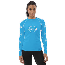 Load image into Gallery viewer, TS Deep Sky Blue women lycra