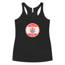 Load image into Gallery viewer, TS Tahiti Flag women Racerback Tank