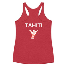Load image into Gallery viewer, TS Tahiti Flag women Racerback Tank