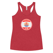 Load image into Gallery viewer, TS Tahiti Flag women Racerback Tank