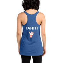 Load image into Gallery viewer, TS Tahiti Flag women Racerback Tank