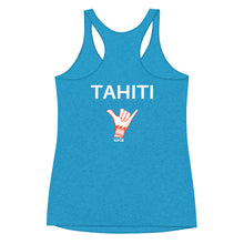 Load image into Gallery viewer, TS Tahiti Flag women Racerback Tank