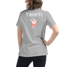 Load image into Gallery viewer, TS Tahiti Flag women T-shirt