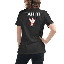 Load image into Gallery viewer, TS Tahiti Flag women T-shirt