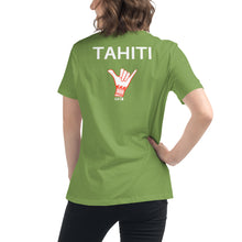 Load image into Gallery viewer, TS Tahiti Flag women T-shirt