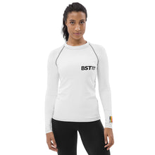 Load image into Gallery viewer, Belgian Sup Tour Women Rash Guard White - Vincent
