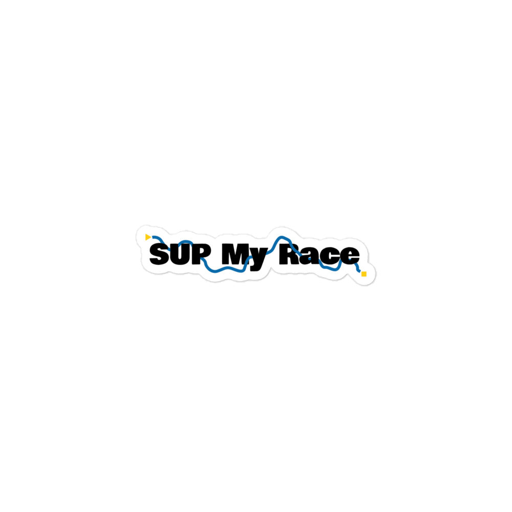 SUP My Race GPS logo stickers