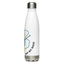 Load image into Gallery viewer, SUP My Race Stainless steel water bottle - white
