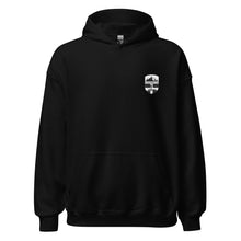 Load image into Gallery viewer, Savoie Paddle Club Unisex Hoodie - BW logo
