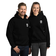 Load image into Gallery viewer, Savoie Paddle Club Unisex Hoodie - BW logo
