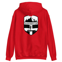 Load image into Gallery viewer, Savoie Paddle Club Unisex Hoodie - BW logo
