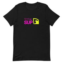 Load image into Gallery viewer, Official TS Unisex T-shirt Black Hotpink NeonYellow
