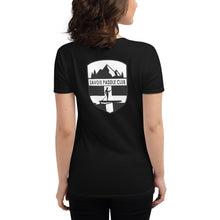 Load image into Gallery viewer, Savoie Paddle Club Women T-Shirt - BW logo
