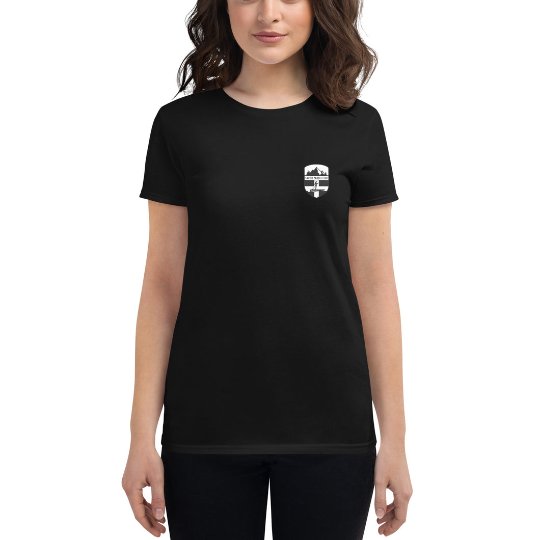 Savoie Paddle Club Women T-Shirt - BW logo