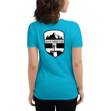 Load image into Gallery viewer, Savoie Paddle Club Women T-Shirt - BW logo
