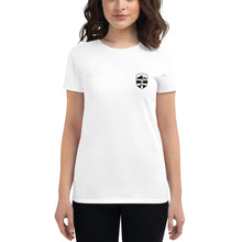 Load image into Gallery viewer, Savoie Paddle Club Women T-Shirt - BW logo
