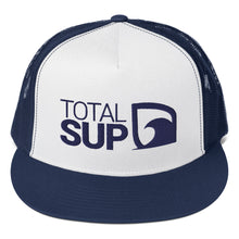 Load image into Gallery viewer, TS navy Trucker Cap

