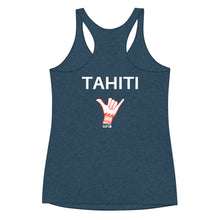 Load image into Gallery viewer, TS Tahiti Flag women Racerback Tank
