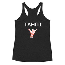 Load image into Gallery viewer, TS Tahiti Flag women Racerback Tank
