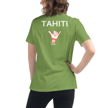 Load image into Gallery viewer, TS Tahiti Flag women T-shirt
